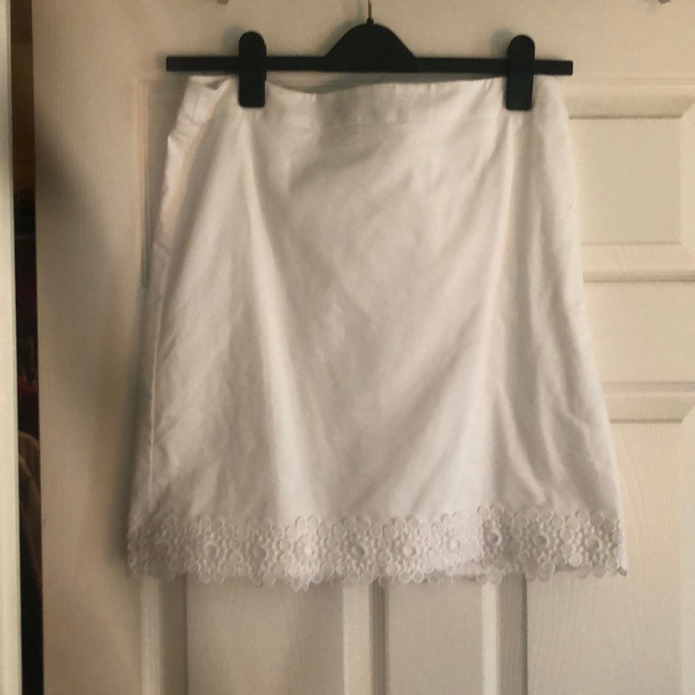 White summer skirt